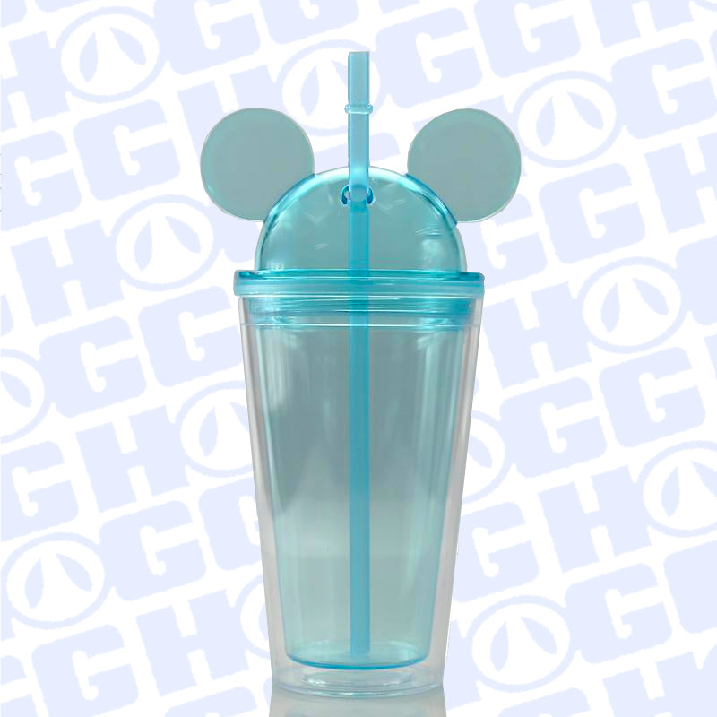 16oz. All Ears Acrylic Tumbler w/ Straw