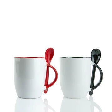 SUBLIMATABLE MUG W/ SPOON