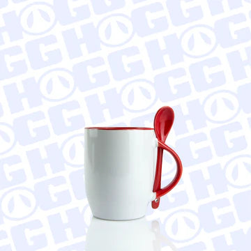 SUBLIMATABLE MUG W/ SPOON