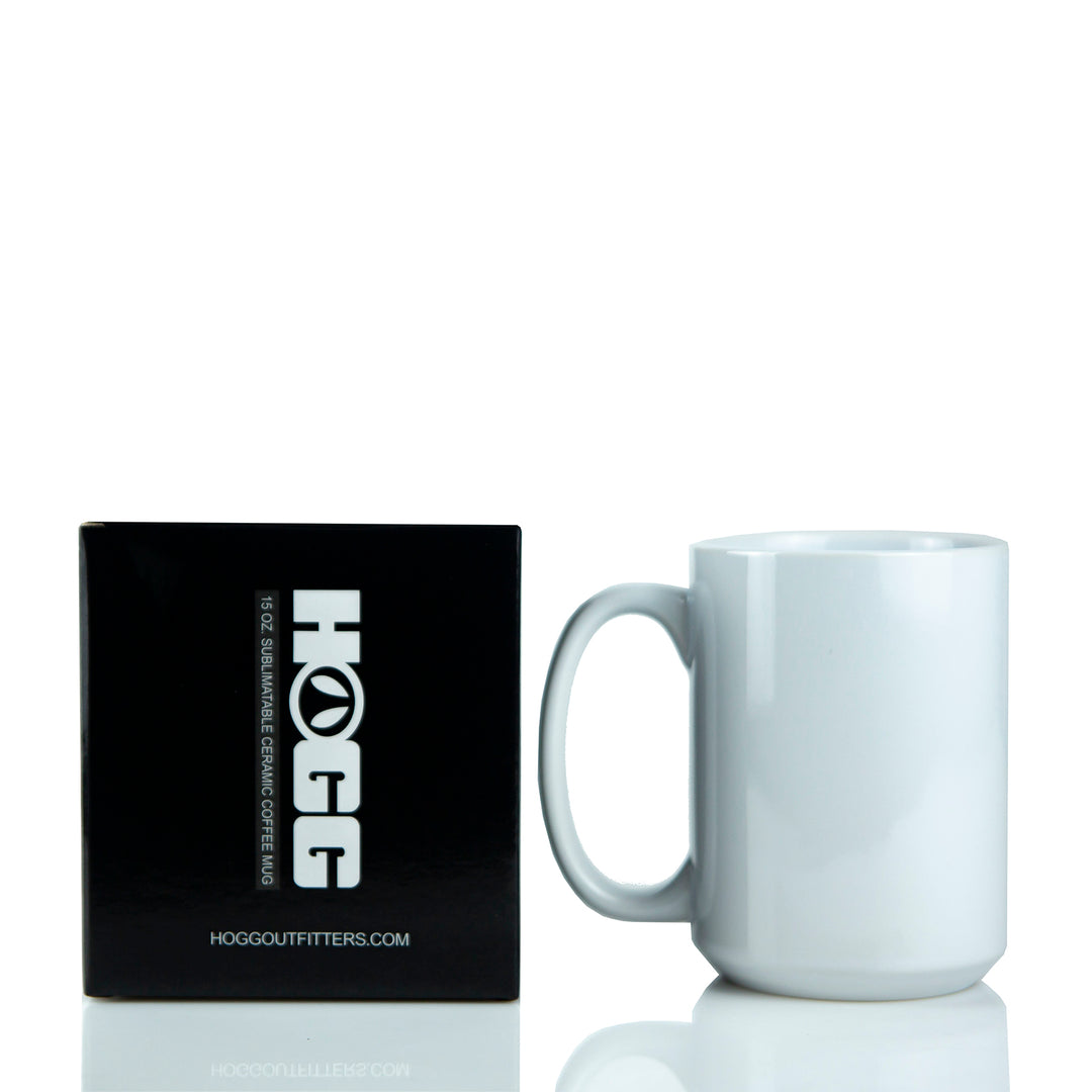 15oz. Ceramic Coffee Mug (FOR SUBLIMATION)