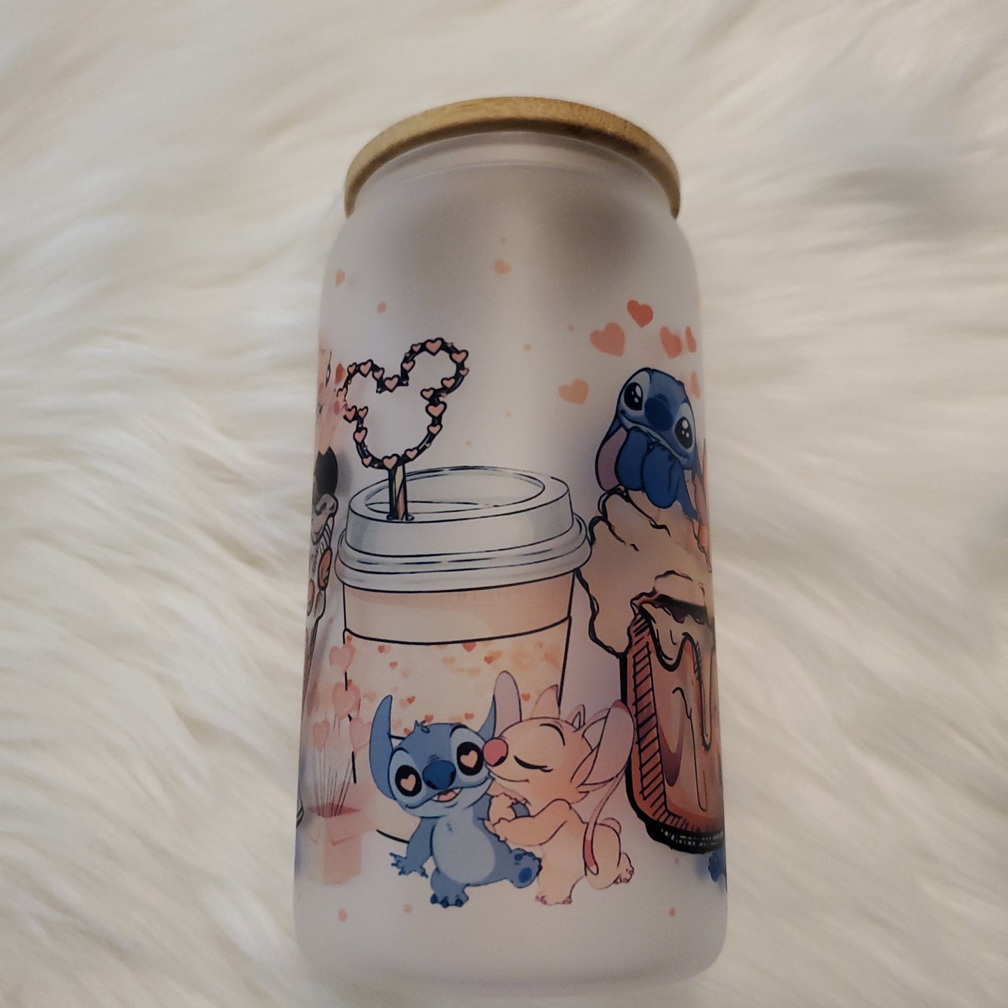 Stitch Glass Can