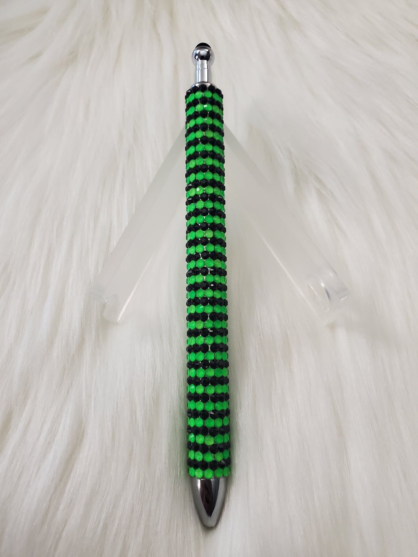 Black & Green Stripes