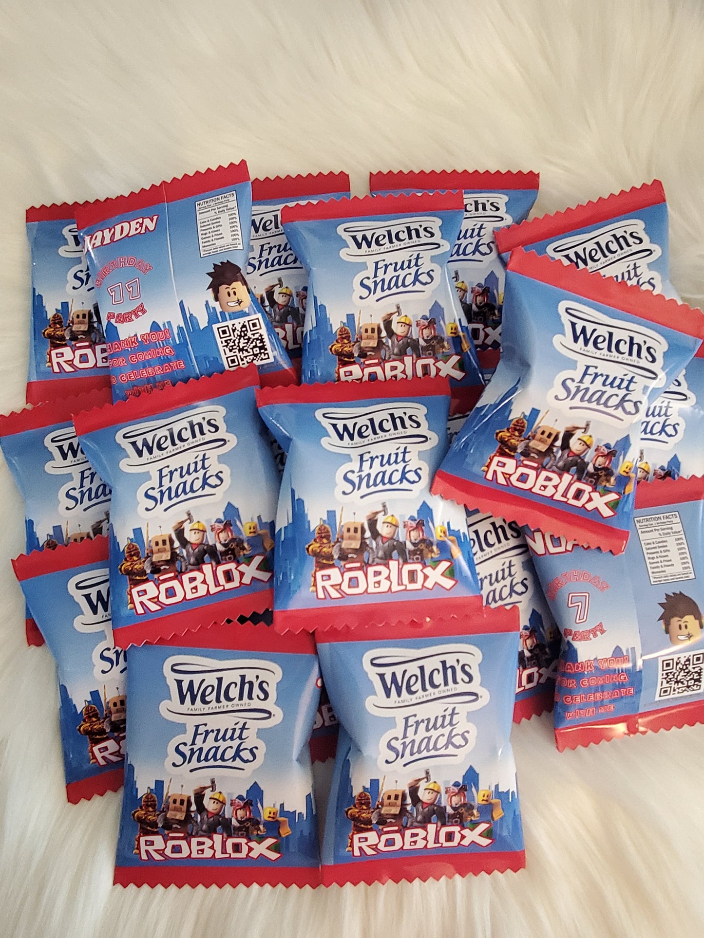 Custom Fruit Snacks