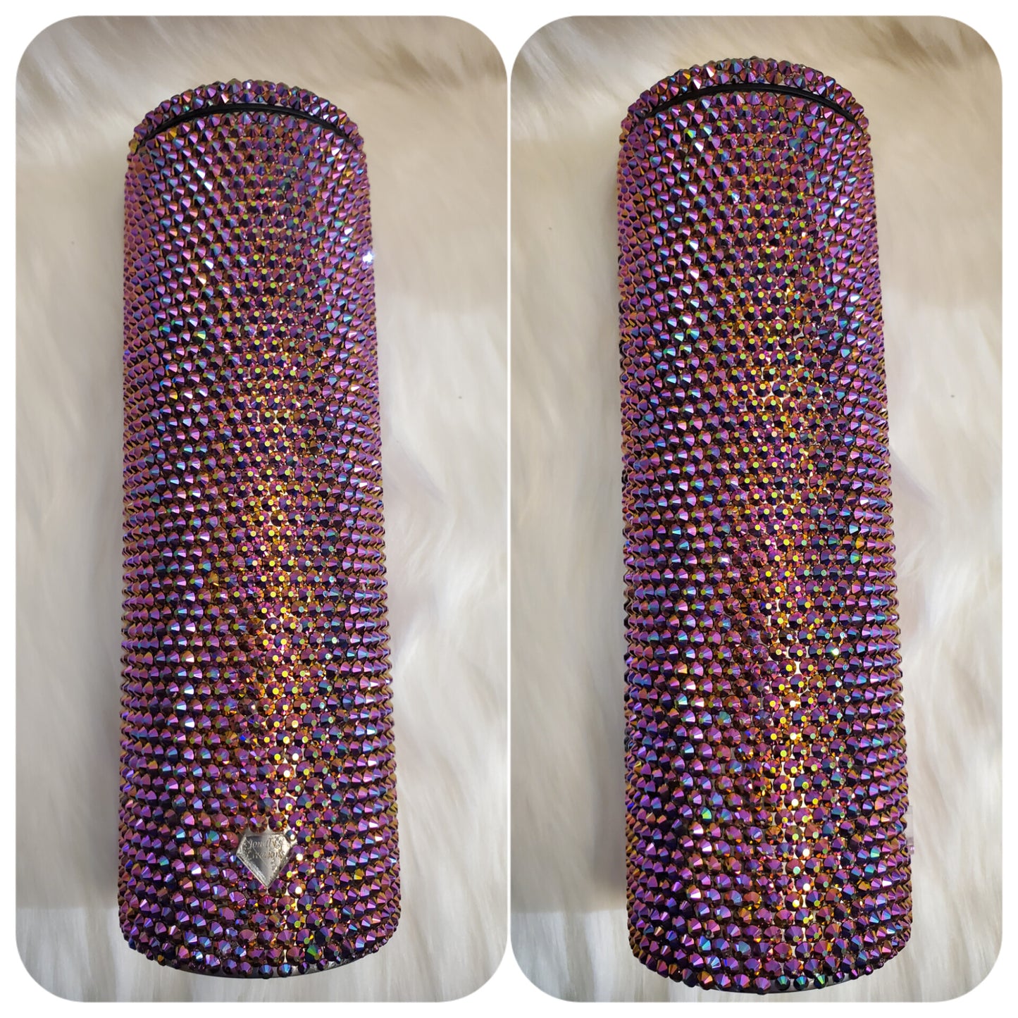 Straight Skinny Slurp Tumbler For Rhinestone