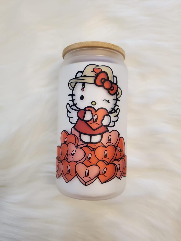 Kitty Benito Style Glass Can